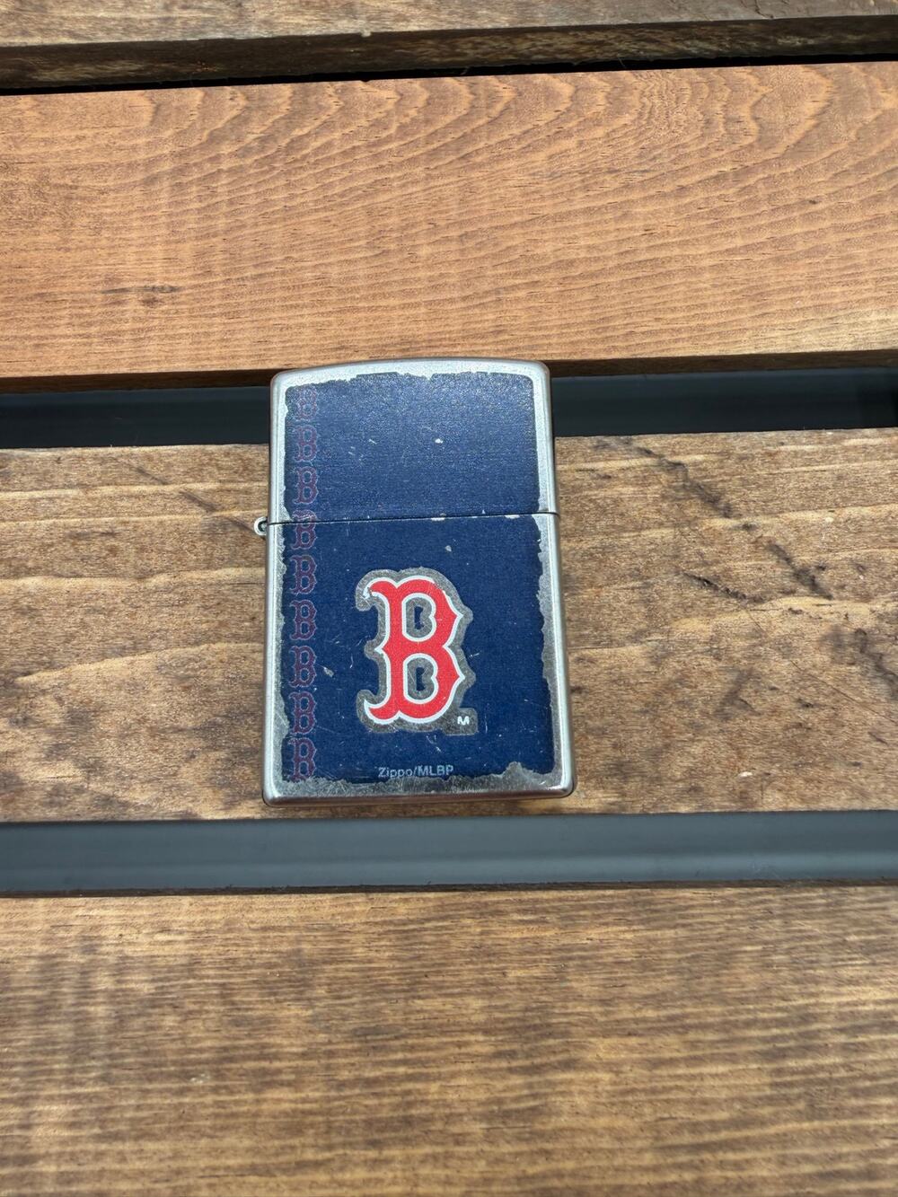 Vintage 2017 Boston Red Sox MLB Zippo Lighter - Navy Blue - B17 - Made in USA